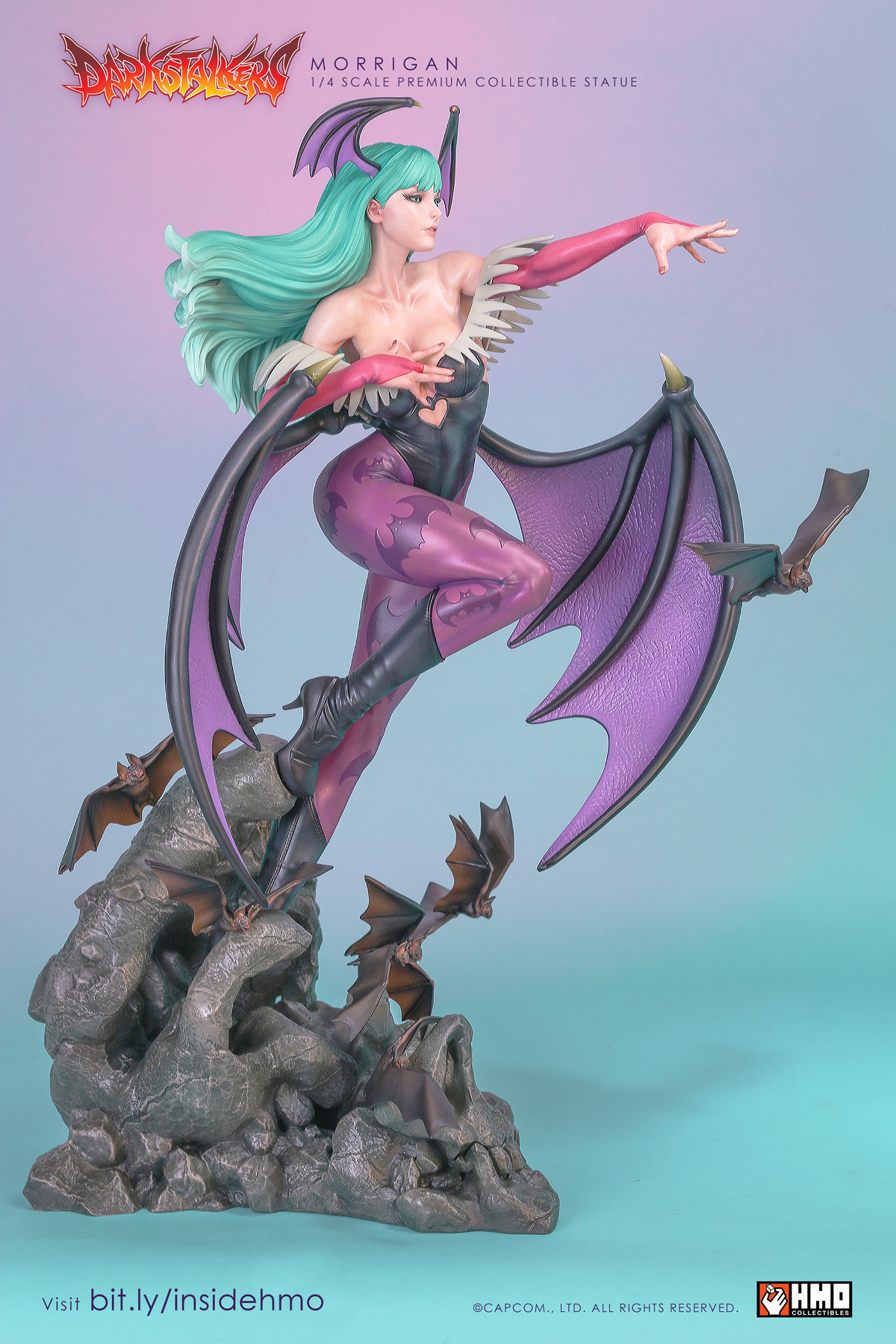 Vampire Resurrection - Morrigan Aensland - Gaming Legends - 1/4 (Hand Made Object) photo 14