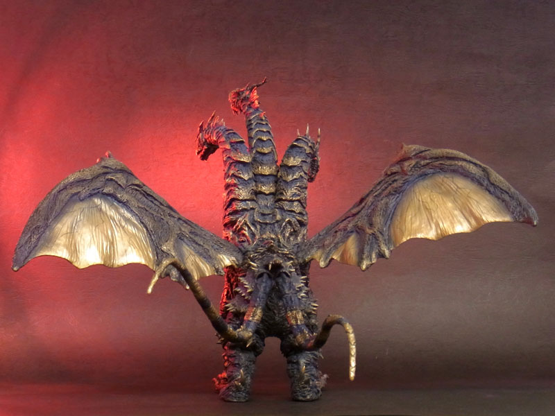 Gojira Final Wars - Keizer Ghidorah - Toho Daikaiju Series (X-Plus) photo 9
