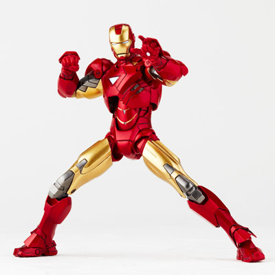 Iron Man - Iron Man Mark VI - Legacy of Revoltech  (LR-040) - Revoltech - Revoltech SFX  (024) (Kaiyodo) photo 2