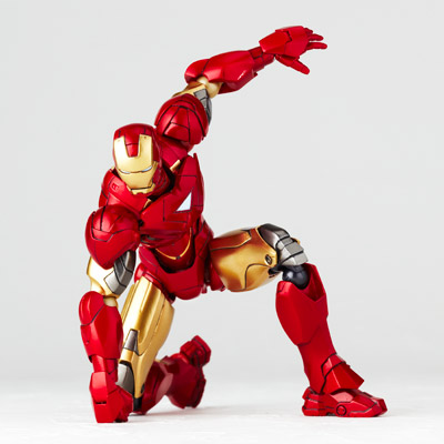 Iron Man - Iron Man Mark VI - Legacy of Revoltech  (LR-040) - Revoltech - Revoltech SFX  (024) (Kaiyodo) photo 3