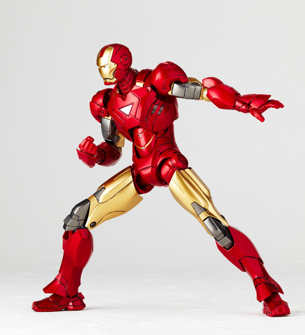 Iron Man - Iron Man Mark VI - Legacy of Revoltech  (LR-040) - Revoltech - Revoltech SFX  (024) (Kaiyodo) photo 6