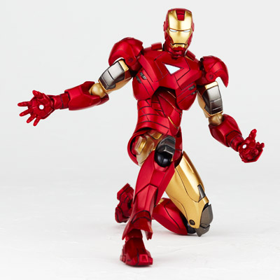 Iron Man - Iron Man Mark VI - Legacy of Revoltech  (LR-040) - Revoltech - Revoltech SFX  (024) (Kaiyodo) photo 8