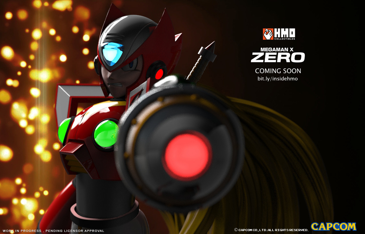 Rockman X - Zero - Gaming Legends - 1/4 (Hand Made Object) photo 5