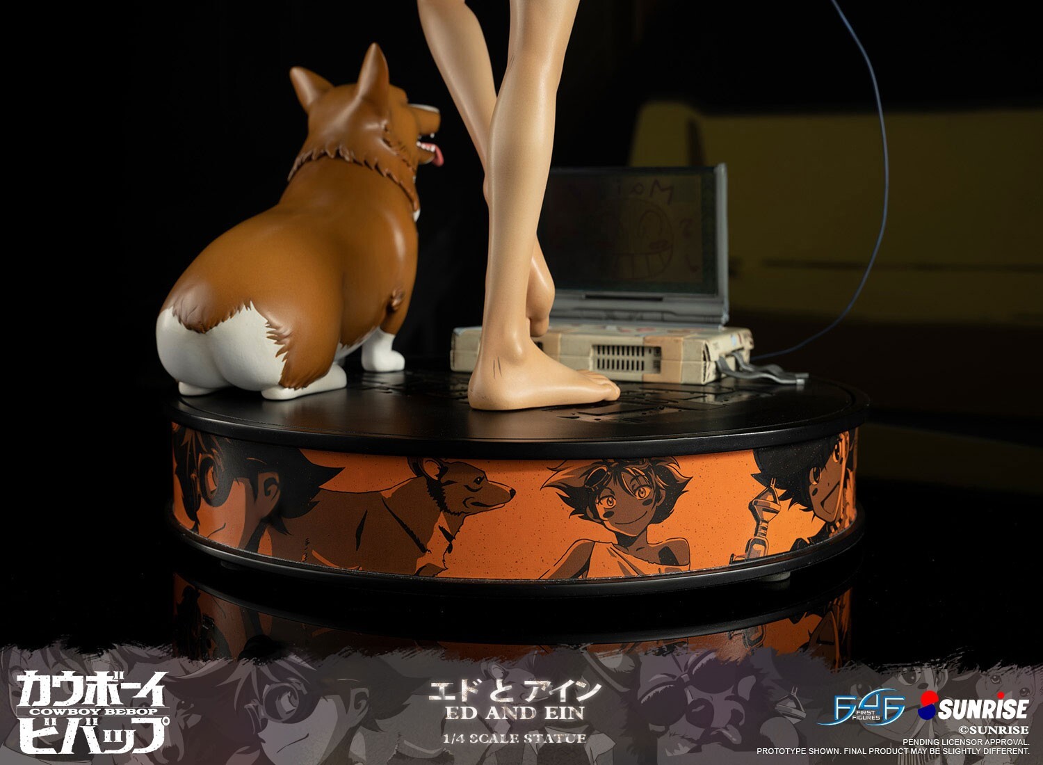 Cowboy Bebop - Edward Wong Hau Pepelu Tivrusky IV - Ein - 1/4 - Standard Edition (First 4 Figures) photo 4