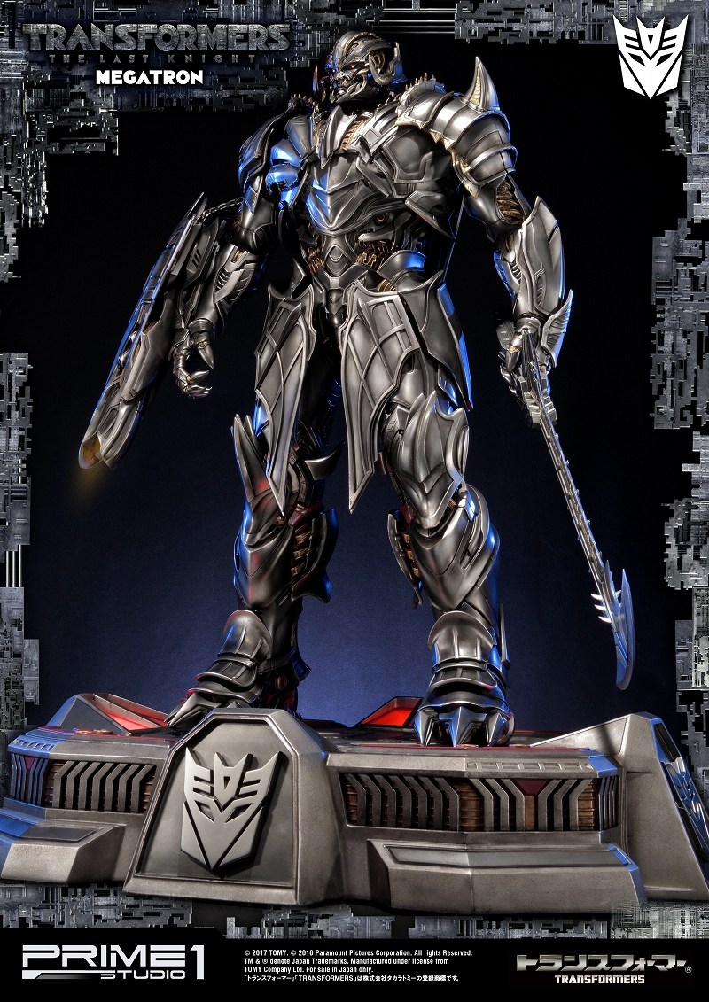 Transformers: The Last Knight - Megatron - Museum Masterline Series  (MMTFM-17) (Prime 1 Studio) photo 8
