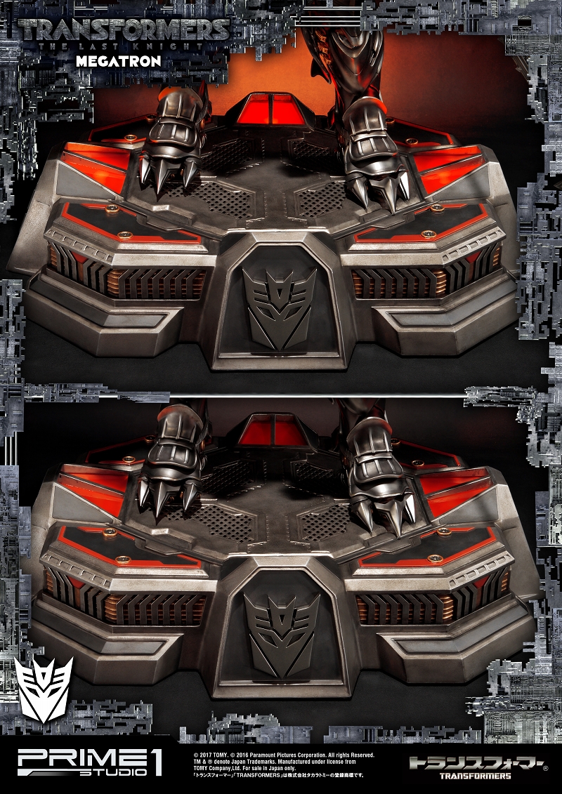 Transformers: The Last Knight - Megatron - Museum Masterline Series  (MMTFM-17) (Prime 1 Studio) photo 16