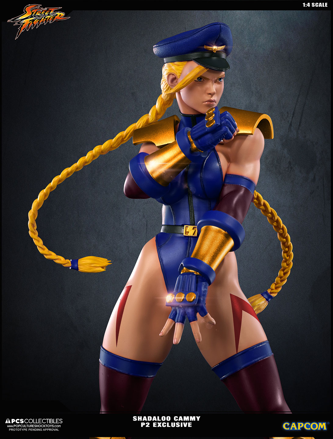 Super Street Fighter IV - Cammy - Mixed Media - 1/4 - Shadaloo Cammy, Player 2, PCS Exclusive (Premium Collectibles Studio) photo 2