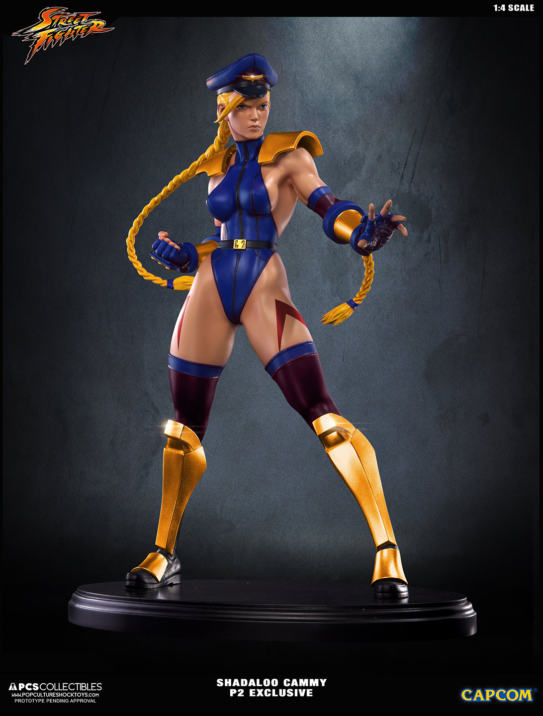 Super Street Fighter IV - Cammy - Mixed Media - 1/4 - Shadaloo Cammy, Player 2, PCS Exclusive (Premium Collectibles Studio) photo 3