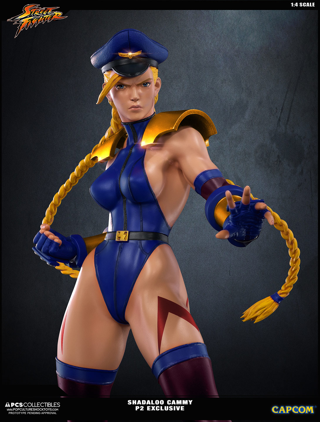 Super Street Fighter IV - Cammy - Mixed Media - 1/4 - Shadaloo Cammy, Player 2, PCS Exclusive (Premium Collectibles Studio) photo 4