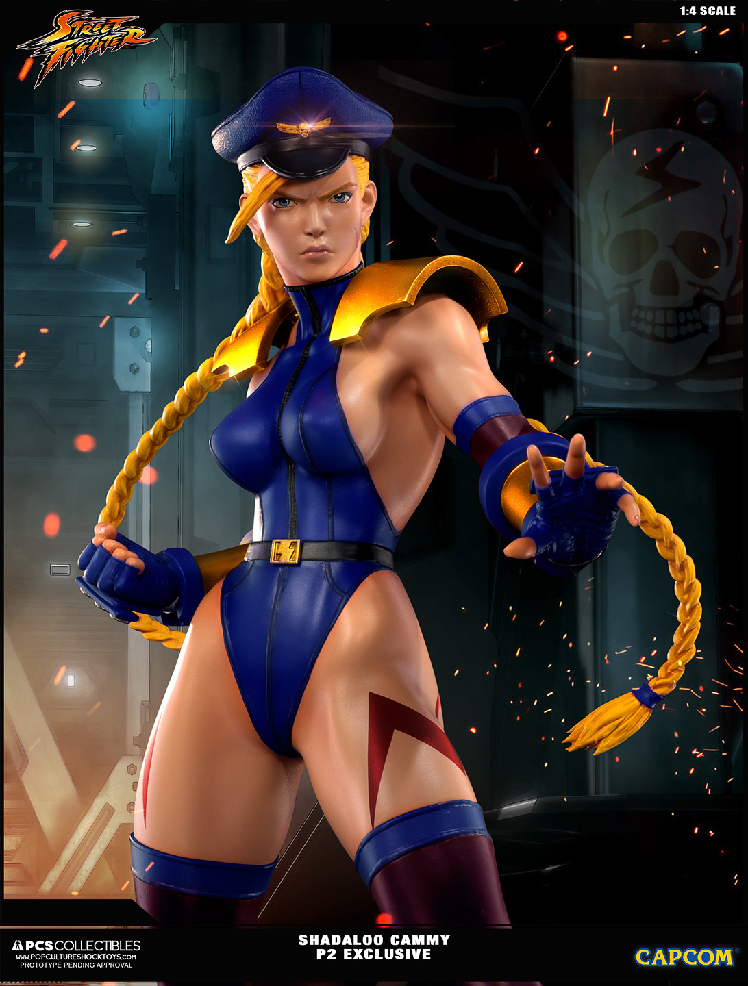 Super Street Fighter IV - Cammy - Mixed Media - 1/4 - Shadaloo Cammy, Player 2, PCS Exclusive (Premium Collectibles Studio) photo 5