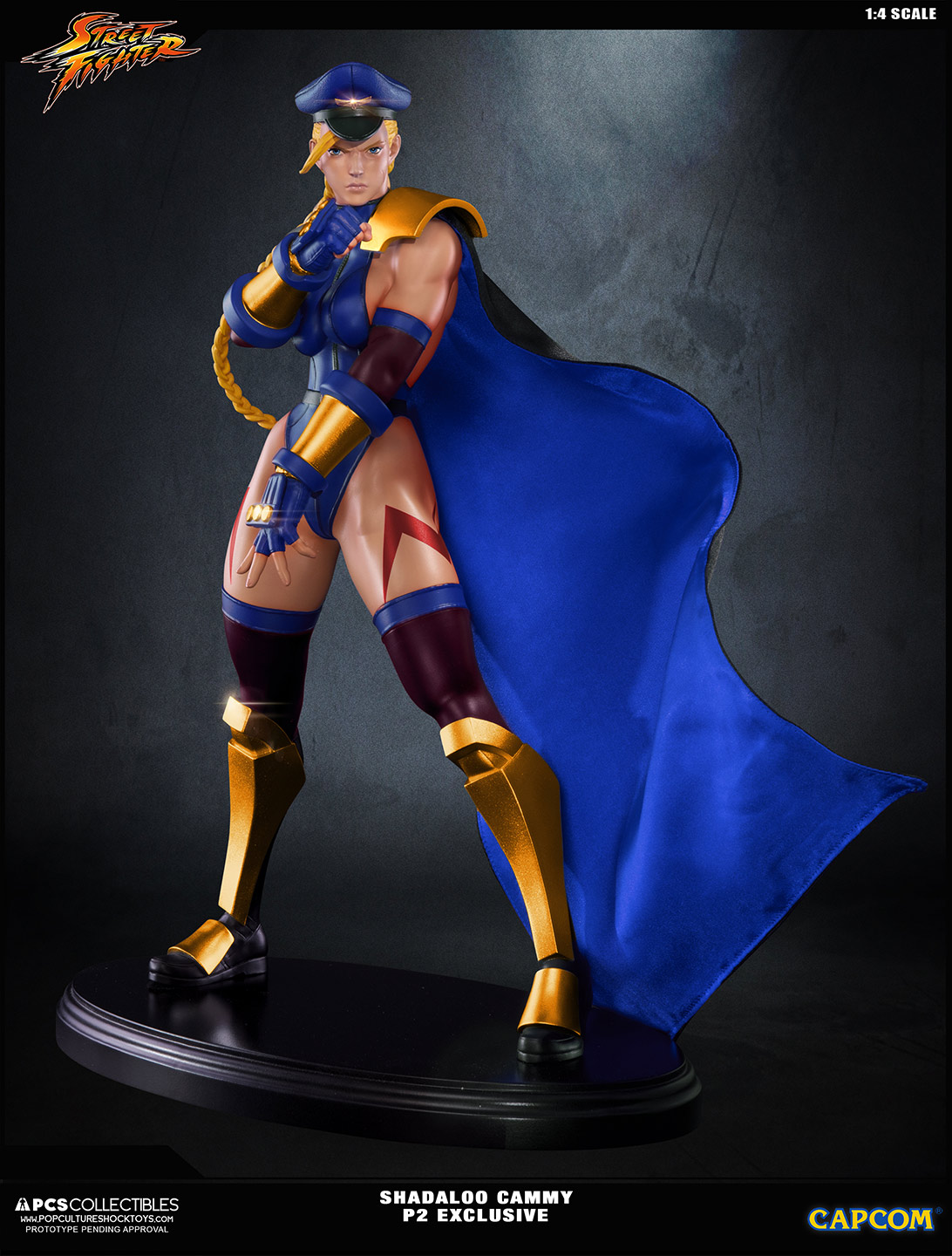 Super Street Fighter IV - Cammy - Mixed Media - 1/4 - Shadaloo Cammy, Player 2, PCS Exclusive (Premium Collectibles Studio) photo 6
