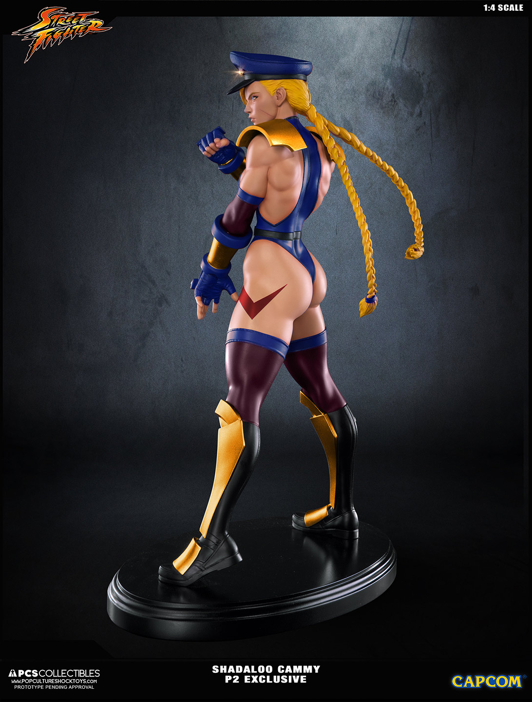 Super Street Fighter IV - Cammy - Mixed Media - 1/4 - Shadaloo Cammy, Player 2, PCS Exclusive (Premium Collectibles Studio) photo 8
