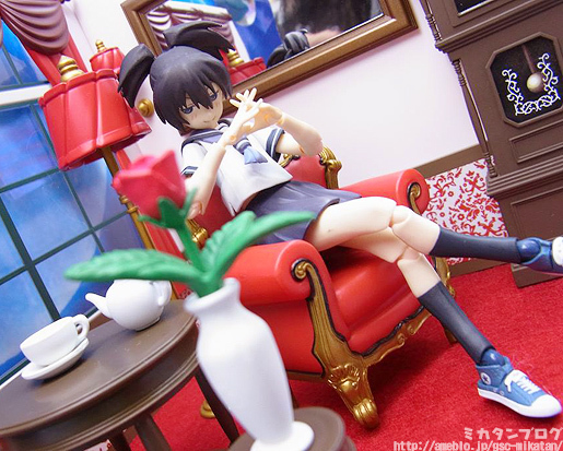 Black ★ Rock Shooter - Kuroi Mato - Figma  (#EX-006) - Seifuku ver. (Max Factory) photo 2