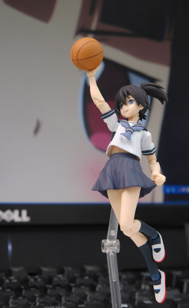 Black ★ Rock Shooter - Kuroi Mato - Figma  (#EX-006) - Seifuku ver. (Max Factory) photo 6