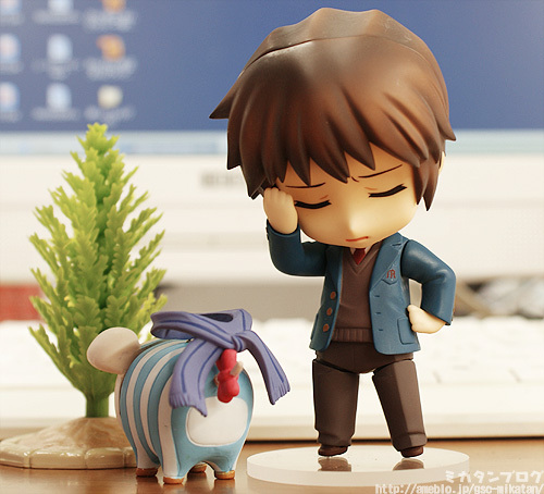Suzumiya Haruhi no Shoushitsu - Kyon - Nendoroid  (#153) - Disappearance Ver. (Good Smile Company) photo 4