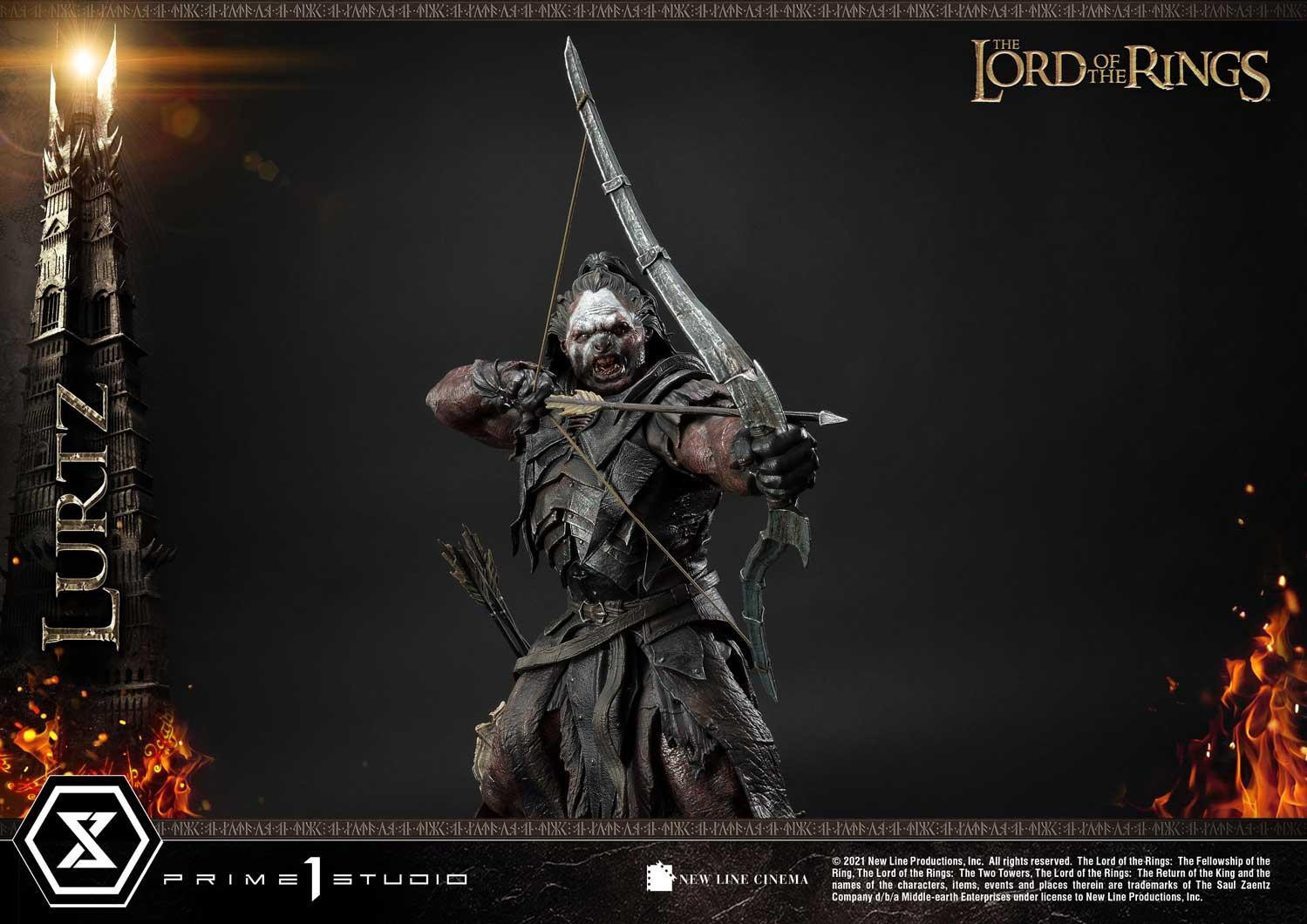The Lord of the Rings: The Fellowship of the Ring - Lurtz - Premium Masterline  (PMLOTR-06) - 1/4 (Prime 1 Studio)