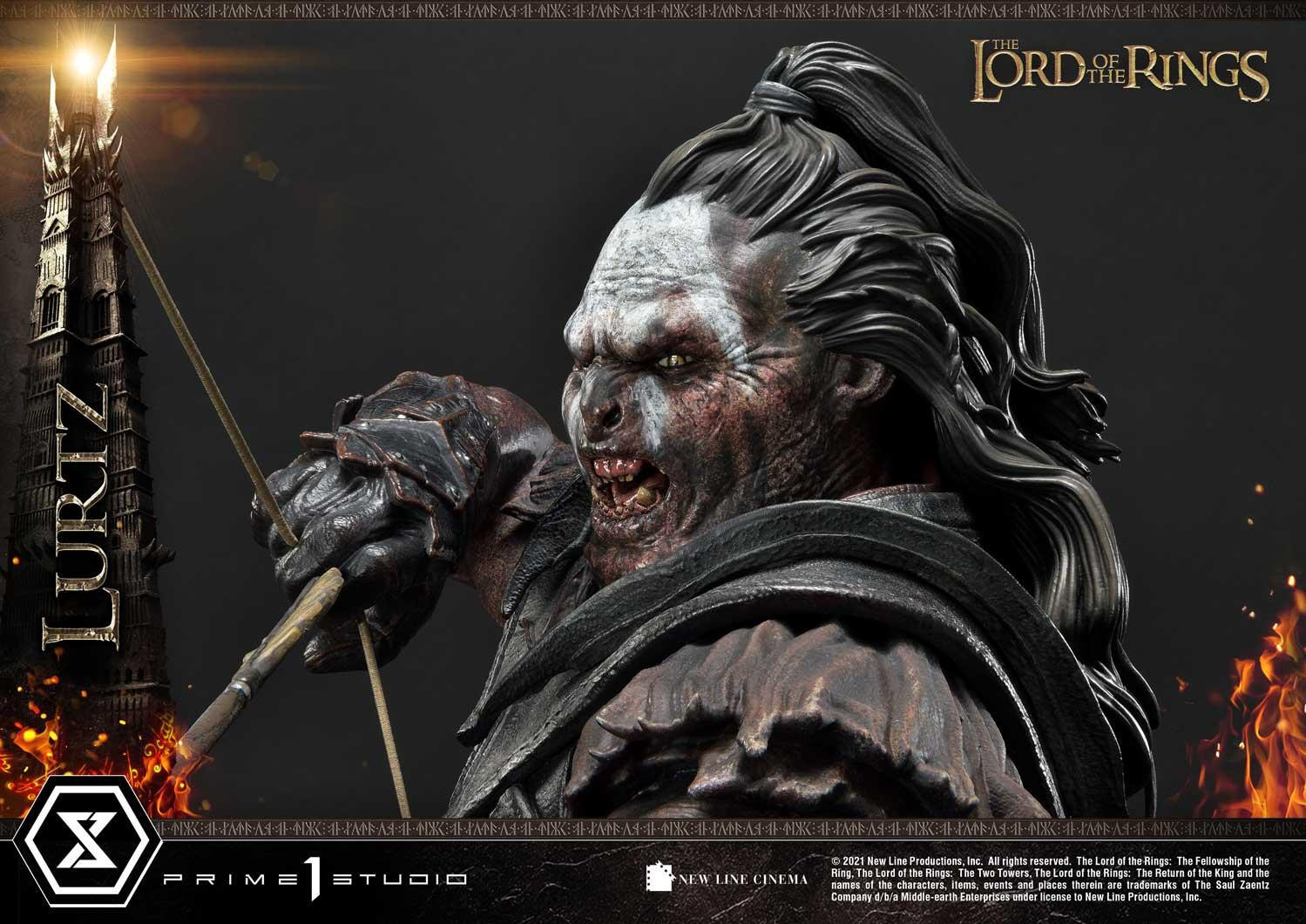 The Lord of the Rings: The Fellowship of the Ring - Lurtz - Premium Masterline  (PMLOTR-06) - 1/4 (Prime 1 Studio) photo 11