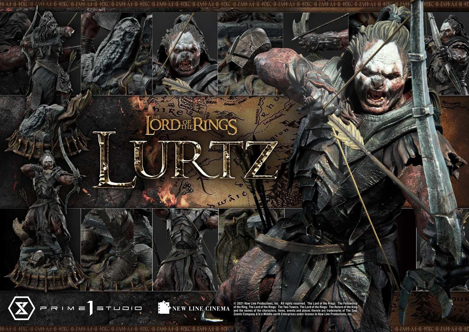 The Lord of the Rings: The Fellowship of the Ring - Lurtz - Premium Masterline  (PMLOTR-06) - 1/4 (Prime 1 Studio) photo 24