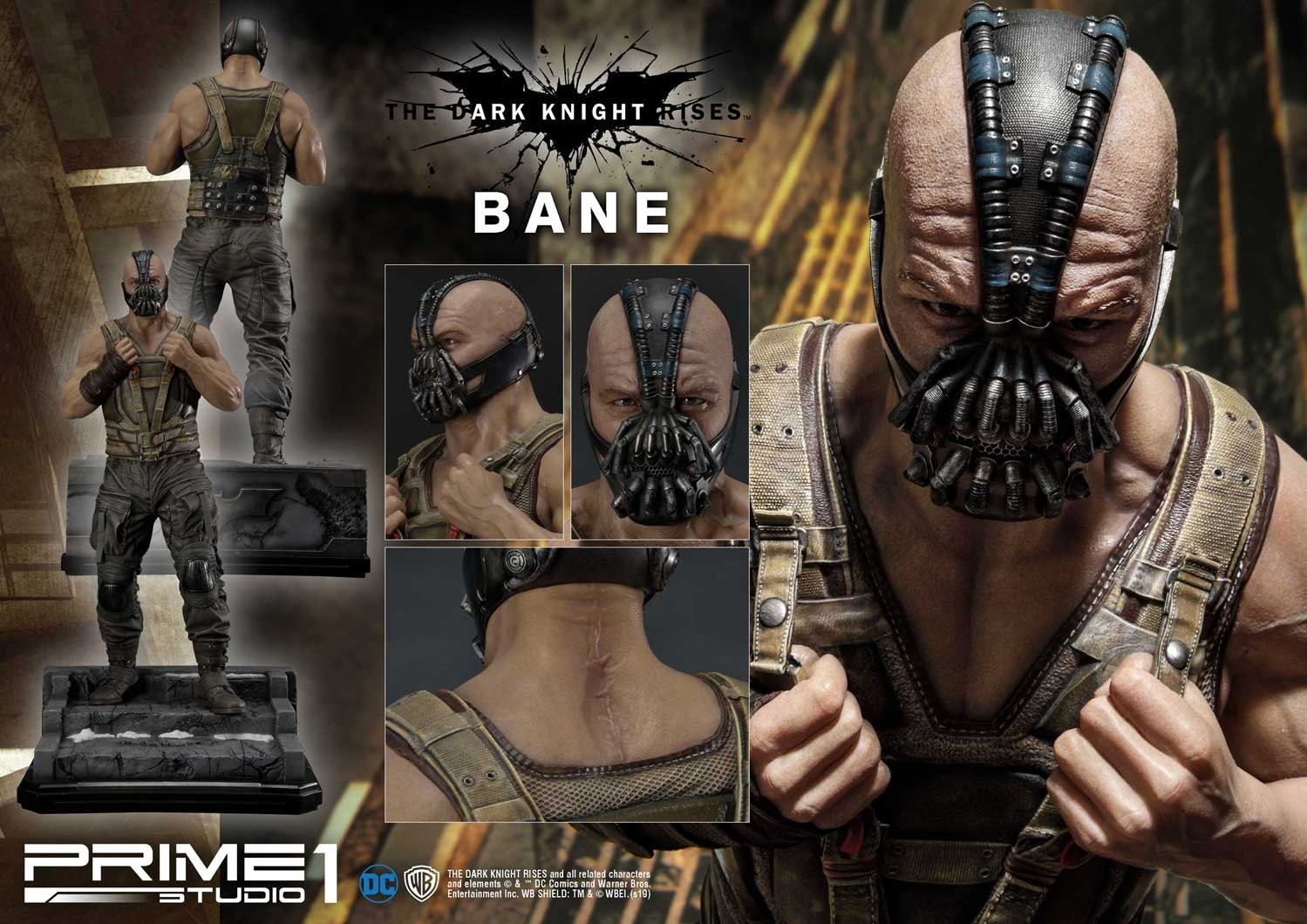 The Dark Knight Rises - Bane - Museum Masterline Series  (MMTDKR-03) - 1/3 (Prime 1 Studio) photo 5