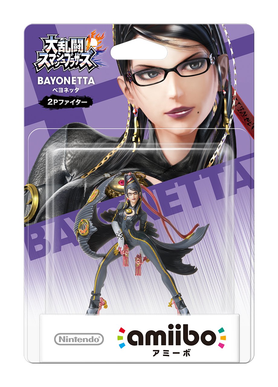 Dairantou Smash Bros. for Nintendo 3DS - Dairantou Smash Bros. for Wii U - Bayonetta - Amiibo - Amiibo Dairantou Smash Bros. Series - 2P Fighter (Nintendo) photo 2