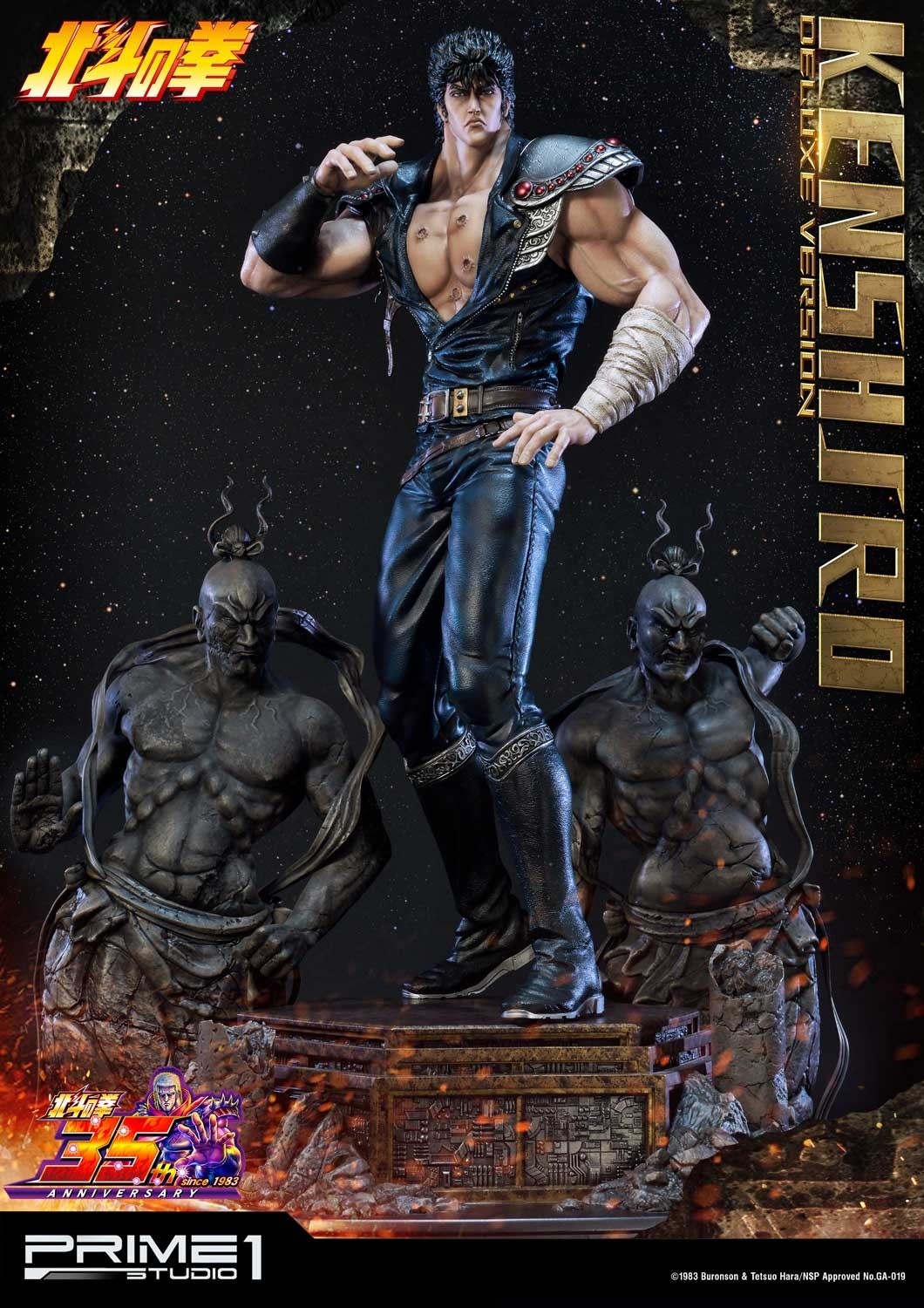 Hokuto no Ken - Kenshirou - Premium Masterline  (PMFOTNS-01DX) - 1/4 - DX Version (Prime 1 Studio) photo 8