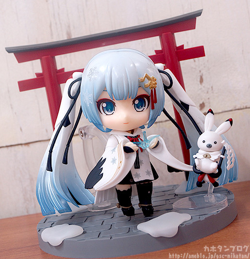 Vocaloid - Hatsune Miku - Rabbit Yukine - Nendoroid  (#850) - Snow, Crane Priestess Ver. (Good Smile Company) photo 16