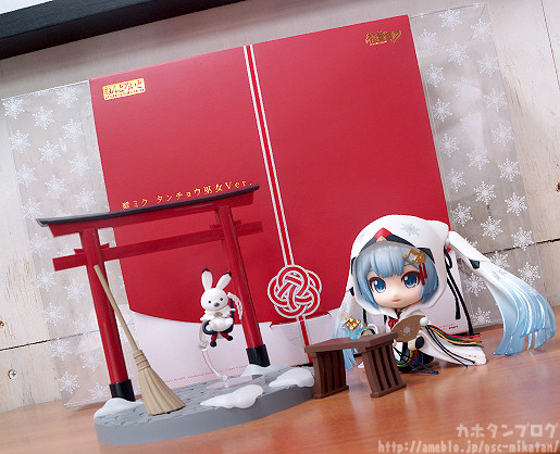 Vocaloid - Hatsune Miku - Rabbit Yukine - Nendoroid  (#850) - Snow, Crane Priestess Ver. (Good Smile Company) photo 22