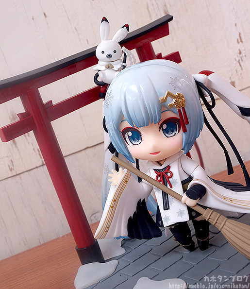 Vocaloid - Hatsune Miku - Rabbit Yukine - Nendoroid  (#850) - Snow, Crane Priestess Ver. (Good Smile Company) photo 24