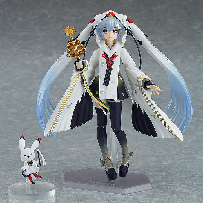 Vocaloid - Hatsune Miku - Rabbit Yukine - Figma  (EX-045) - Snow, Crane Priestess Ver. (Max Factory) photo 3