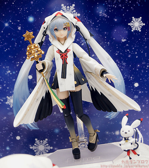 Vocaloid - Hatsune Miku - Rabbit Yukine - Figma  (EX-045) - Snow, Crane Priestess Ver. (Max Factory) photo 5