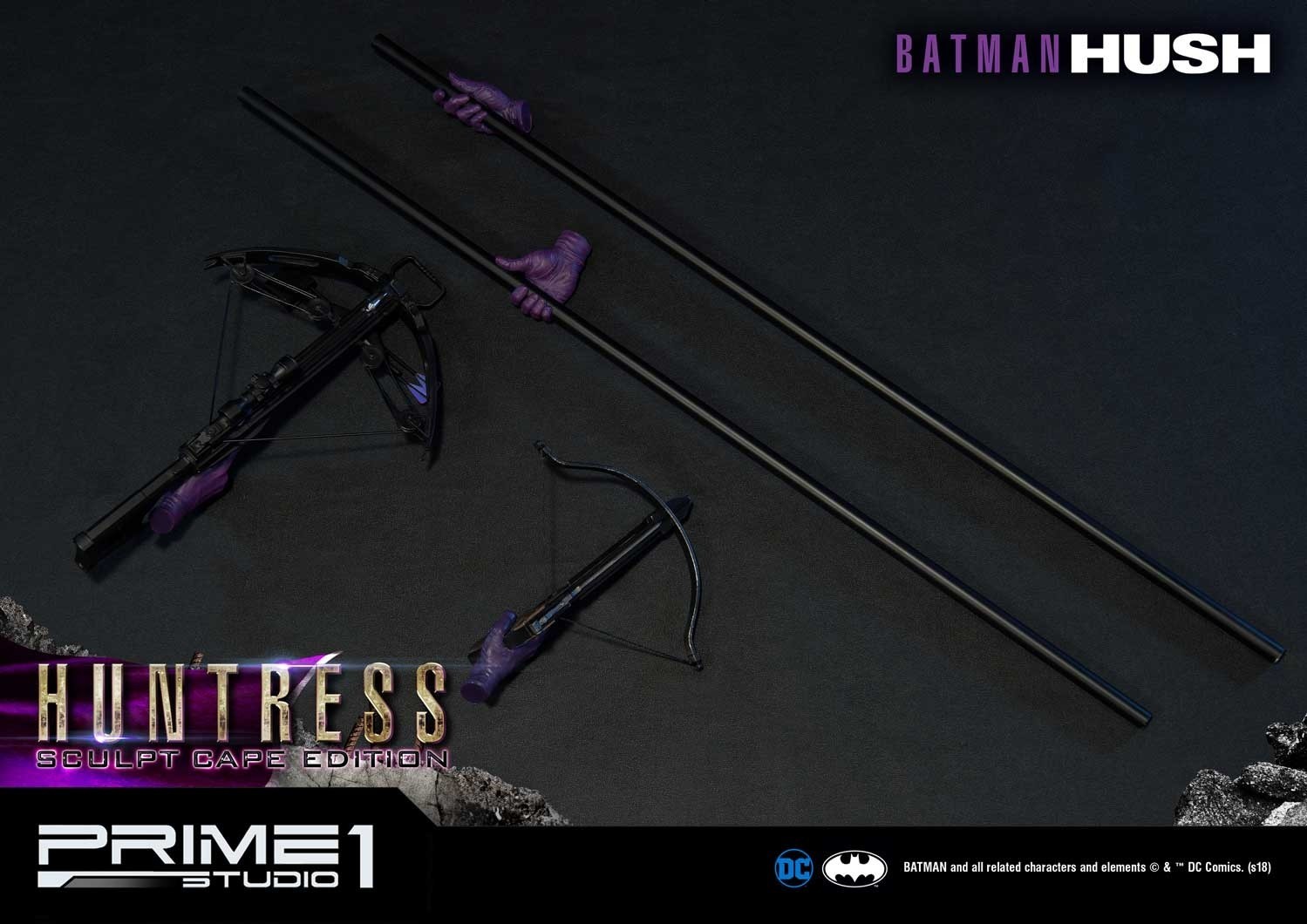 Batman: Hush - Huntress - Museum Masterline Series  (MMDCBH-04S) - 1/3 - Sculpt Cape Edition (Prime 1 Studio)