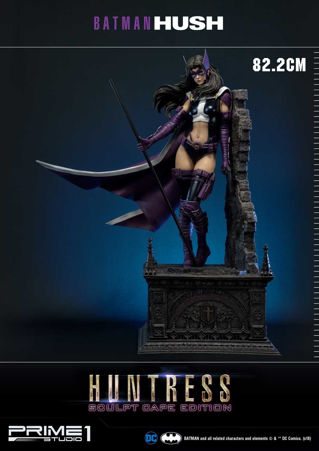 Batman: Hush - Huntress - Museum Masterline Series  (MMDCBH-04S) - 1/3 - Sculpt Cape Edition (Prime 1 Studio) photo 3