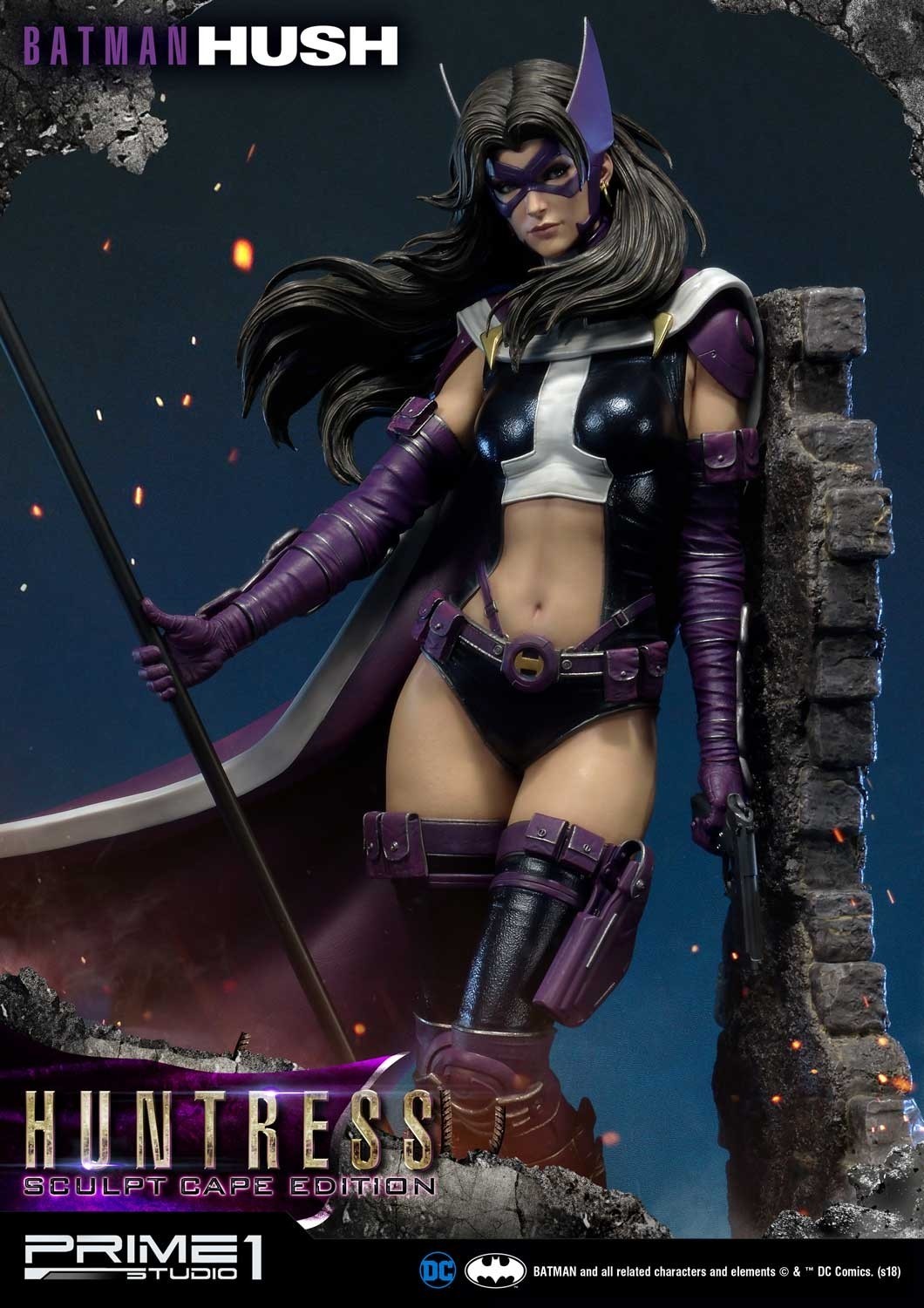 Batman: Hush - Huntress - Museum Masterline Series  (MMDCBH-04S) - 1/3 - Sculpt Cape Edition (Prime 1 Studio) photo 4