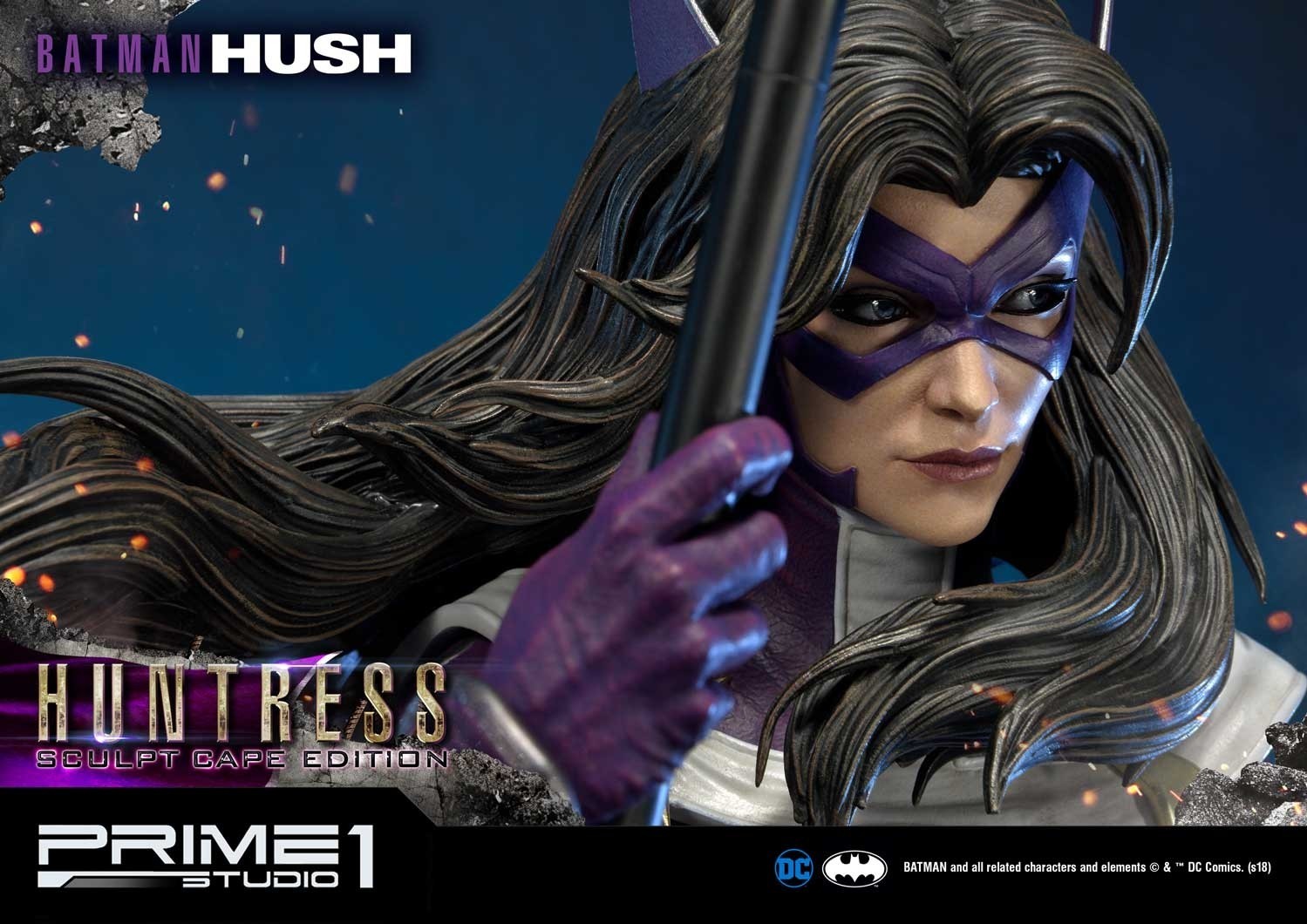 Batman: Hush - Huntress - Museum Masterline Series  (MMDCBH-04S) - 1/3 - Sculpt Cape Edition (Prime 1 Studio) photo 6