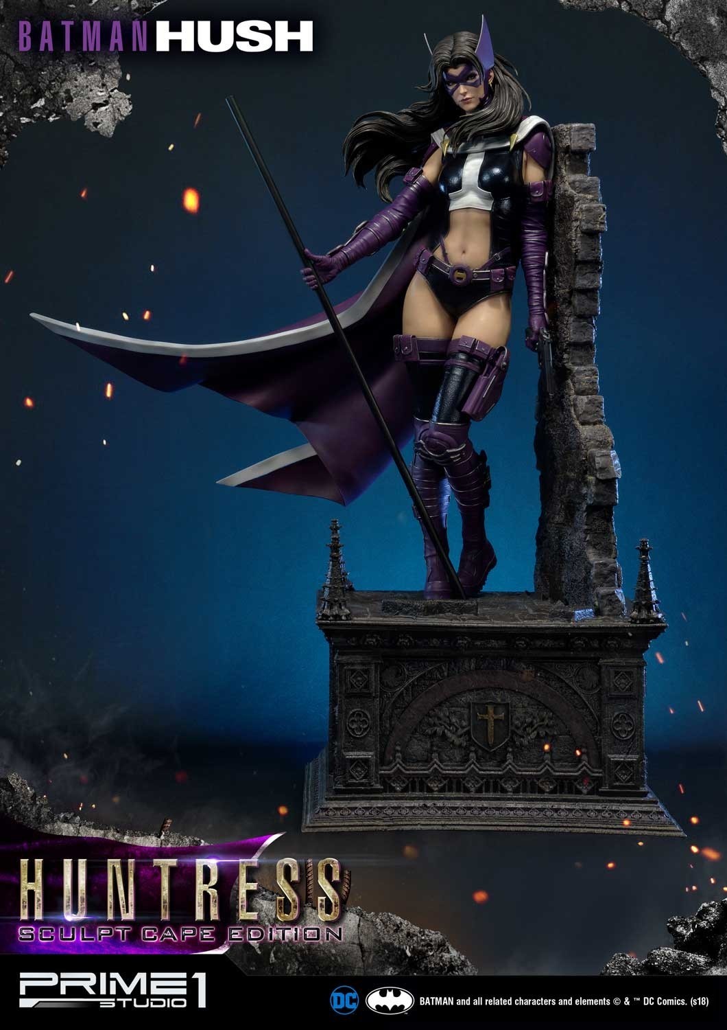 Batman: Hush - Huntress - Museum Masterline Series  (MMDCBH-04S) - 1/3 - Sculpt Cape Edition (Prime 1 Studio) photo 7