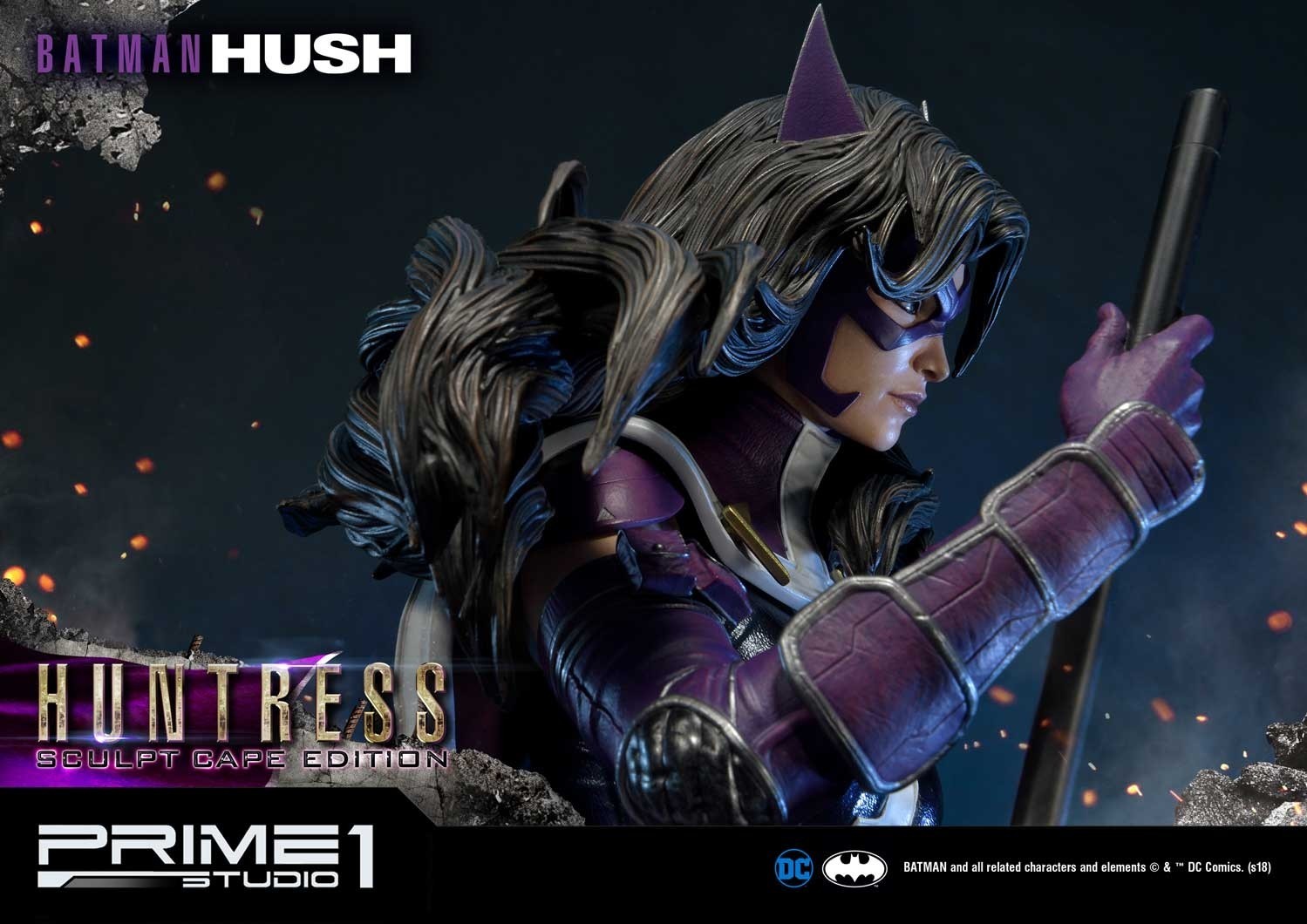 Batman: Hush - Huntress - Museum Masterline Series  (MMDCBH-04S) - 1/3 - Sculpt Cape Edition (Prime 1 Studio) photo 8