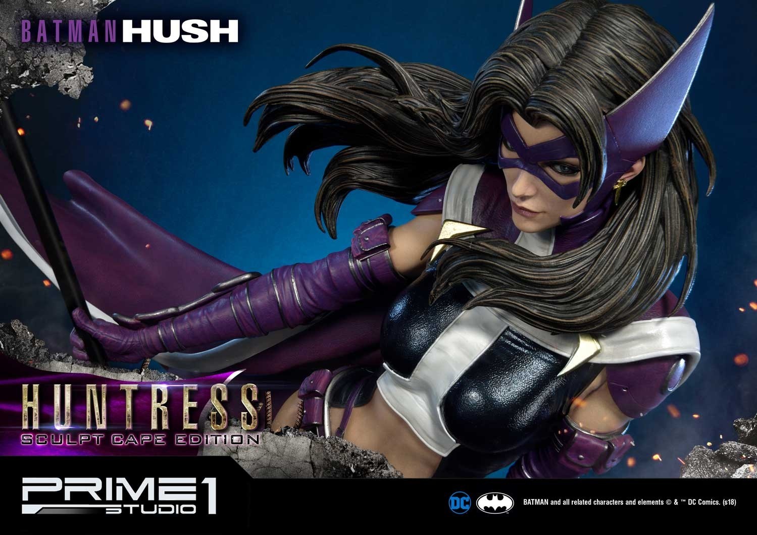 Batman: Hush - Huntress - Museum Masterline Series  (MMDCBH-04S) - 1/3 - Sculpt Cape Edition (Prime 1 Studio) photo 9