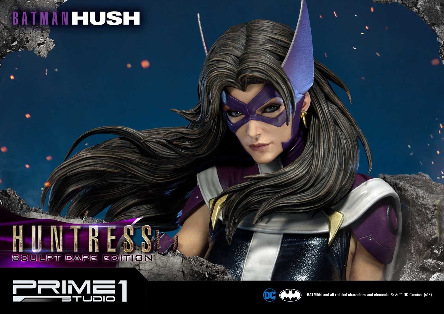 Batman: Hush - Huntress - Museum Masterline Series  (MMDCBH-04S) - 1/3 - Sculpt Cape Edition (Prime 1 Studio) photo 14