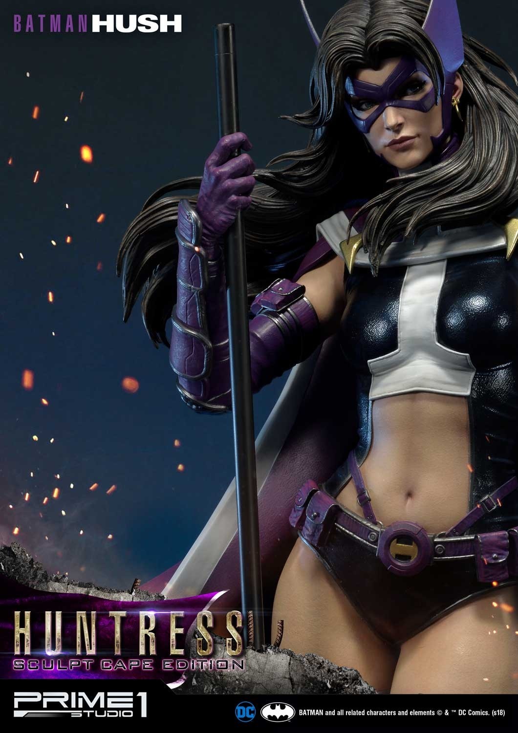 Batman: Hush - Huntress - Museum Masterline Series  (MMDCBH-04S) - 1/3 - Sculpt Cape Edition (Prime 1 Studio) photo 15