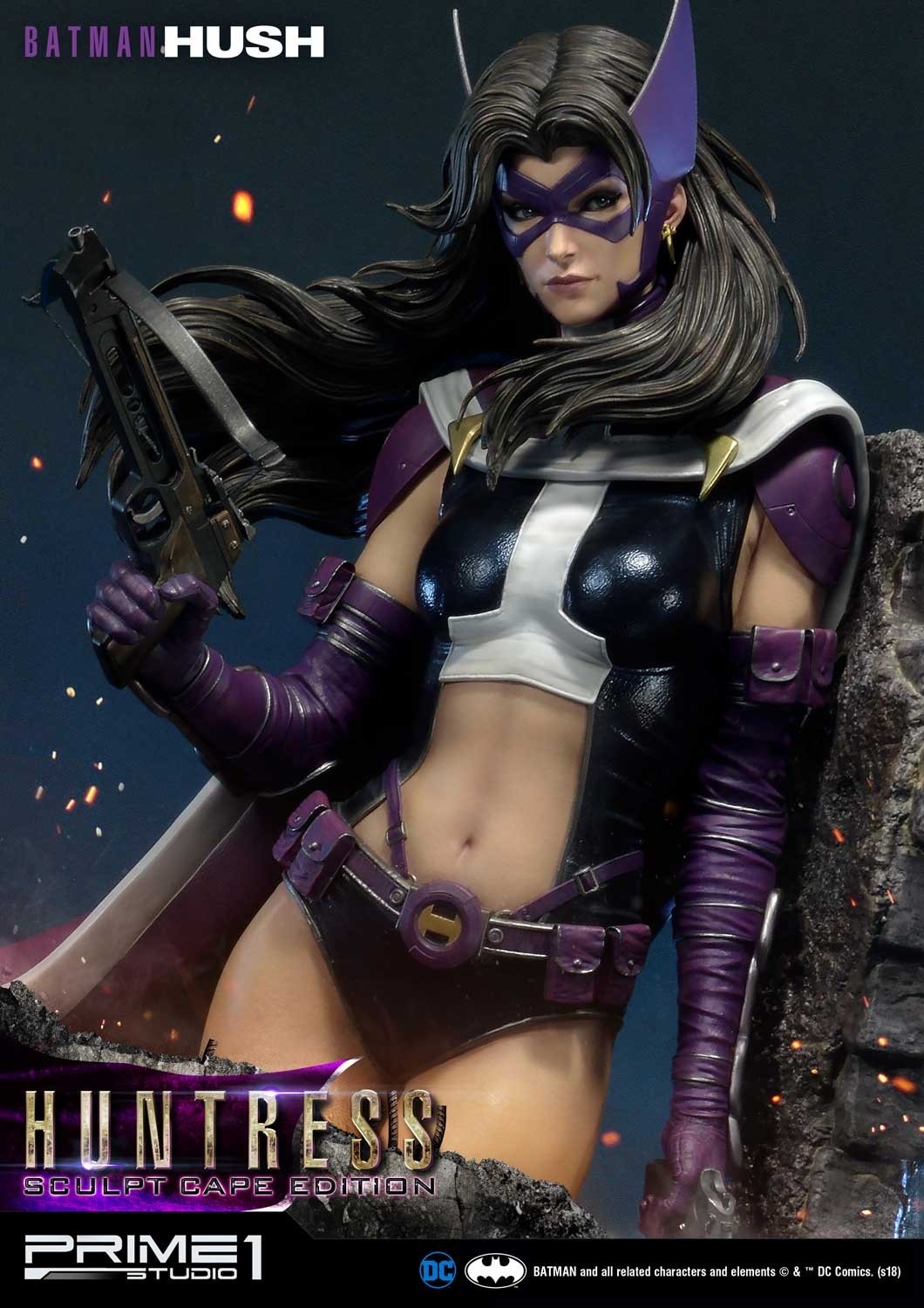 Batman: Hush - Huntress - Museum Masterline Series  (MMDCBH-04S) - 1/3 - Sculpt Cape Edition (Prime 1 Studio) photo 16