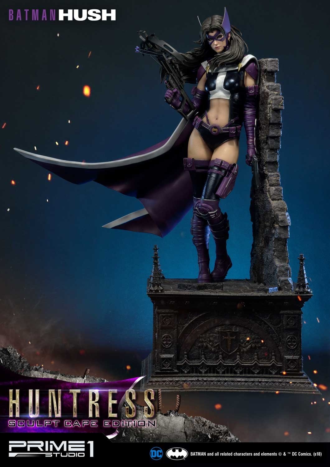 Batman: Hush - Huntress - Museum Masterline Series  (MMDCBH-04S) - 1/3 - Sculpt Cape Edition (Prime 1 Studio) photo 17
