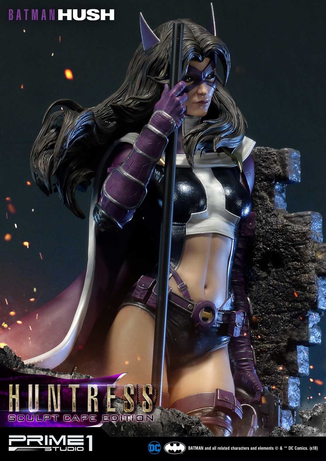 Batman: Hush - Huntress - Museum Masterline Series  (MMDCBH-04S) - 1/3 - Sculpt Cape Edition (Prime 1 Studio) photo 18