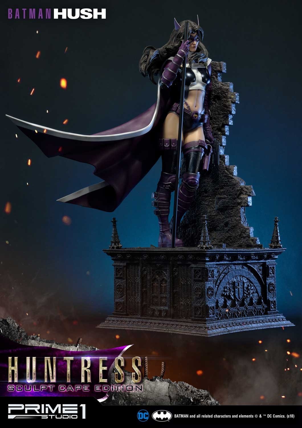 Batman: Hush - Huntress - Museum Masterline Series  (MMDCBH-04S) - 1/3 - Sculpt Cape Edition (Prime 1 Studio) photo 20