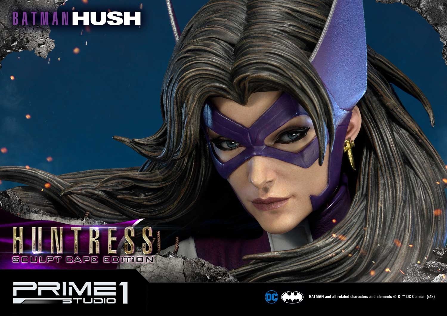 Batman: Hush - Huntress - Museum Masterline Series  (MMDCBH-04S) - 1/3 - Sculpt Cape Edition (Prime 1 Studio) photo 21
