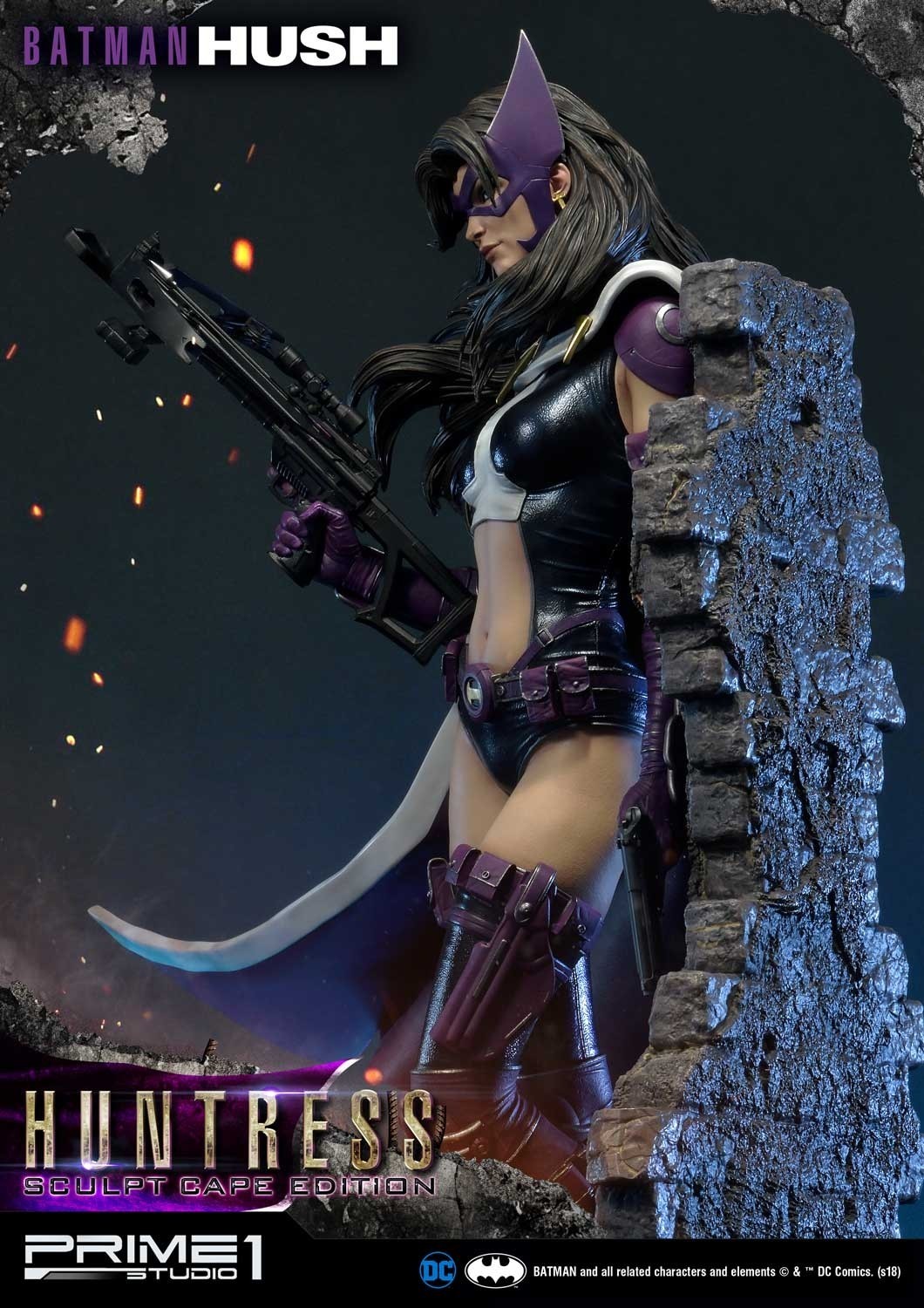 Batman: Hush - Huntress - Museum Masterline Series  (MMDCBH-04S) - 1/3 - Sculpt Cape Edition (Prime 1 Studio) photo 23