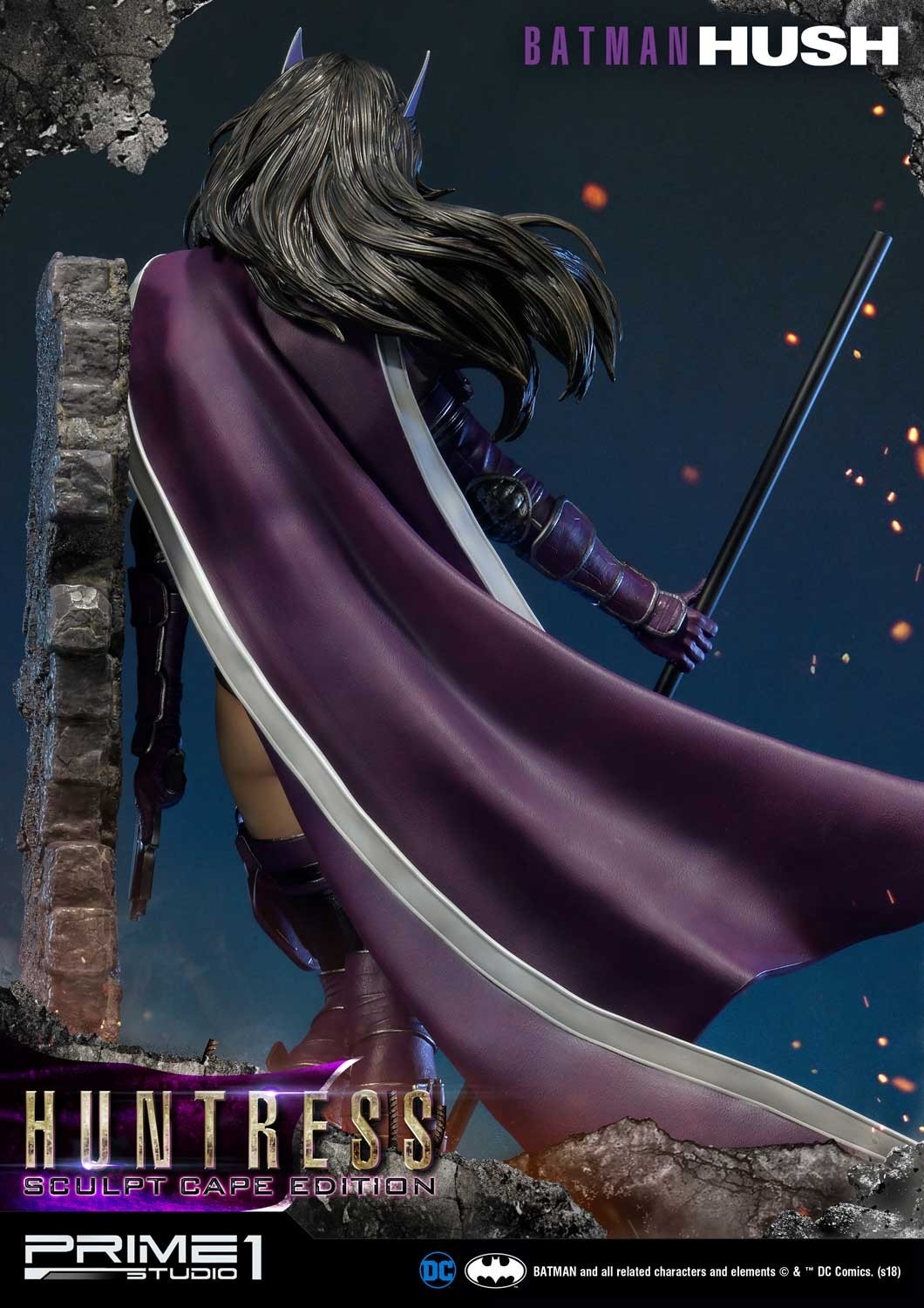 Batman: Hush - Huntress - Museum Masterline Series  (MMDCBH-04S) - 1/3 - Sculpt Cape Edition (Prime 1 Studio) photo 24