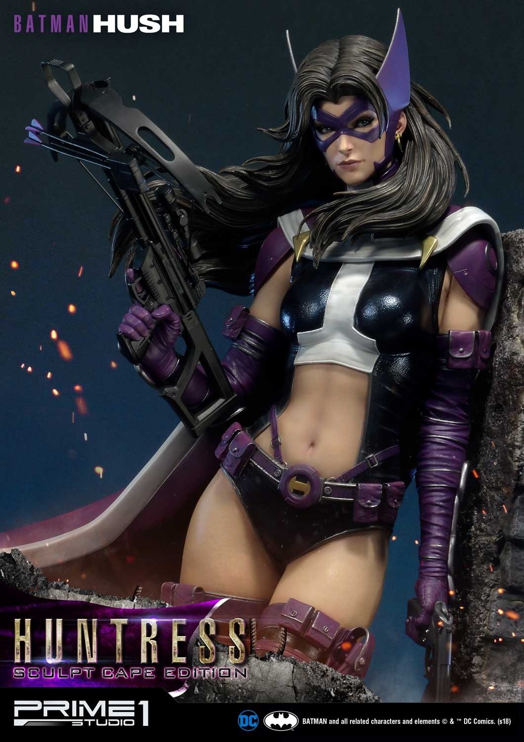 Batman: Hush - Huntress - Museum Masterline Series  (MMDCBH-04S) - 1/3 - Sculpt Cape Edition (Prime 1 Studio) photo 25