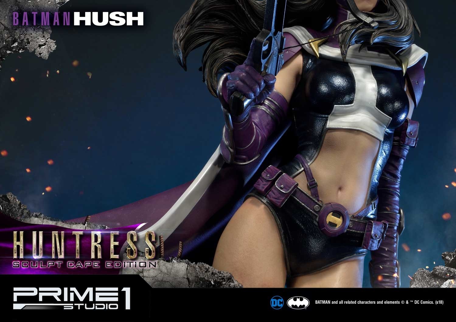 Batman: Hush - Huntress - Museum Masterline Series  (MMDCBH-04S) - 1/3 - Sculpt Cape Edition (Prime 1 Studio) photo 33