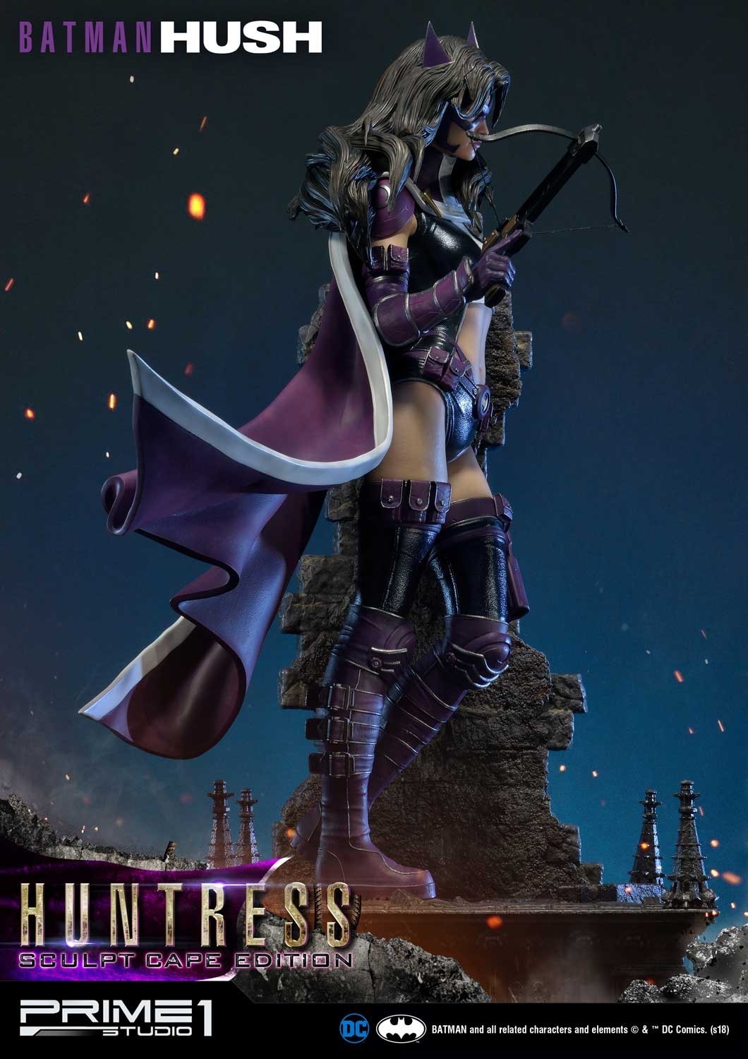 Batman: Hush - Huntress - Museum Masterline Series  (MMDCBH-04S) - 1/3 - Sculpt Cape Edition (Prime 1 Studio) photo 34