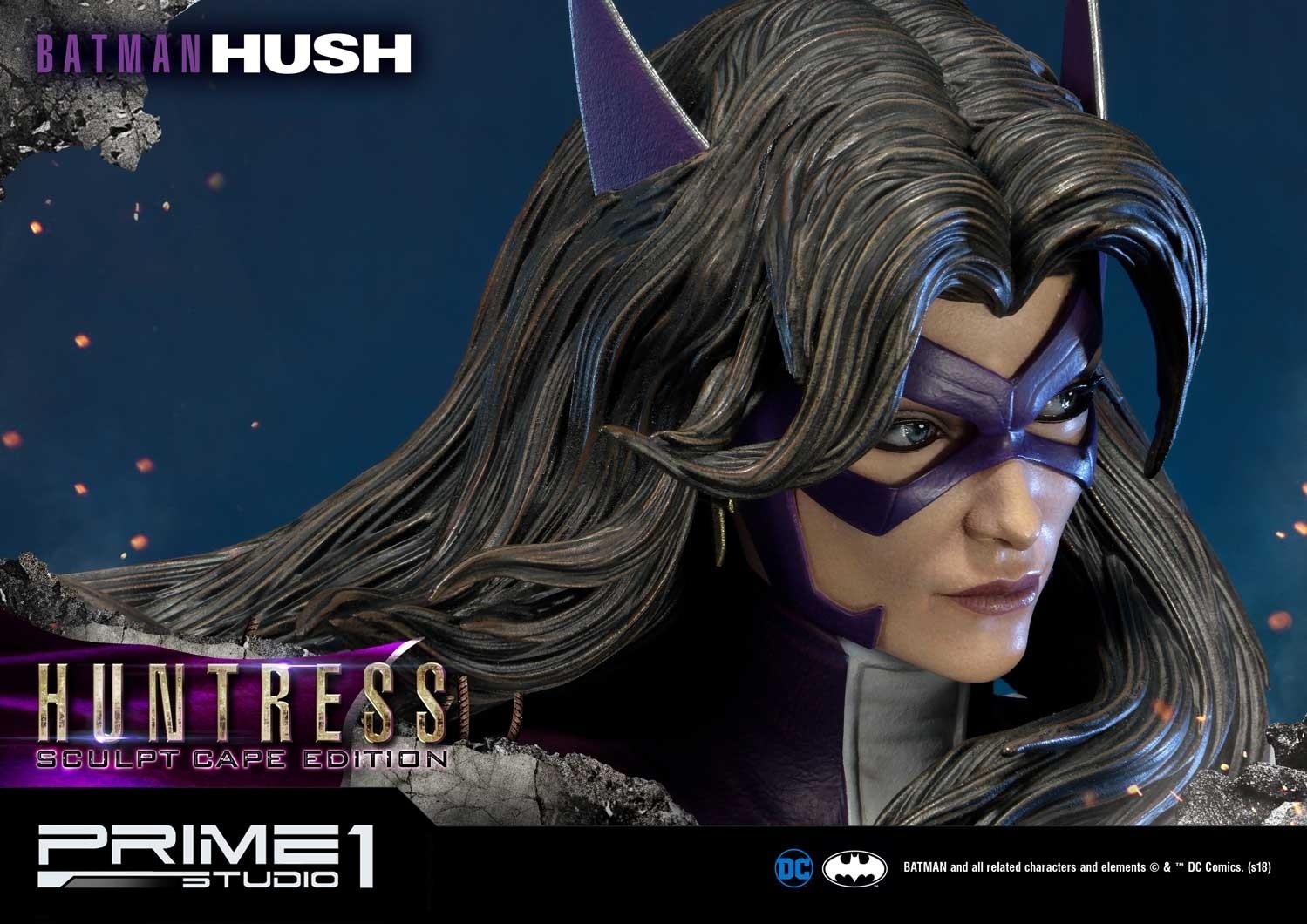 Batman: Hush - Huntress - Museum Masterline Series  (MMDCBH-04S) - 1/3 - Sculpt Cape Edition (Prime 1 Studio) photo 36